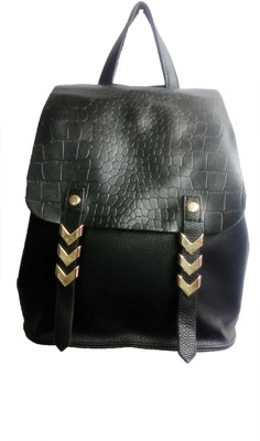 

PANACHEBAGS Royal Look Solid Designer Brand New Casual Wear Backpack Waterproof Backpack(Black, 5 L)