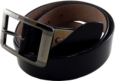 

jimmy carter Men Casual, Formal Black Genuine Leather Belt