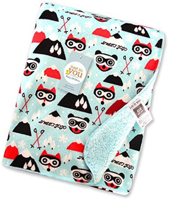 

Baby Bucket Printed  Blanket(Polyester, Green