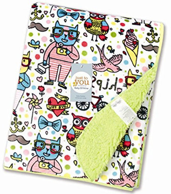 

Baby Bucket Printed  Blanket(Polyester, Multicolor
