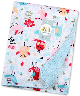 

Baby Bucket Printed  Blanket(Polyester, Blue