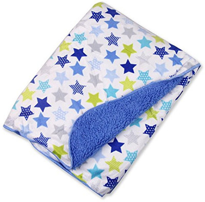 

Baby Bucket Printed  Blanket(Polyester, White