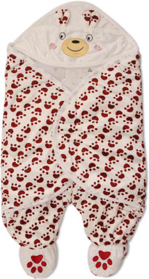 

Wonder Kids Animal  Swadding Baby Blanket(Cotton, Maroon