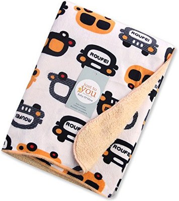 

Baby Bucket Printed  Swadding Baby Blanket(Polyester, Multicolor