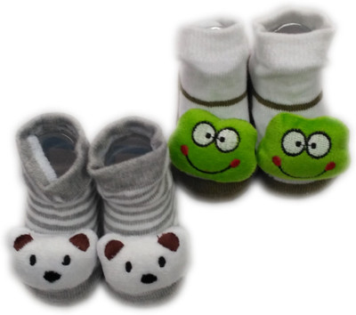 

Squnibee Booties(Toe to Heel Length - 6 cm Multicolor)