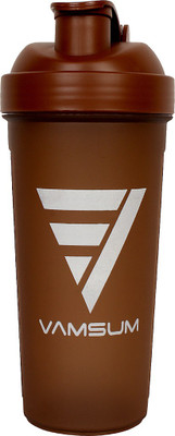 

VAMSUM Hike 600 ml Shaker(Pack of 1, Brown)