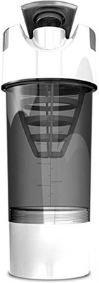 

5 O'Clock Sports Cyclone Shaker Bottle - 450 ml- Premium Quality with Sleek and Convenient Design 600 ml Shaker(Pack of 1, White)