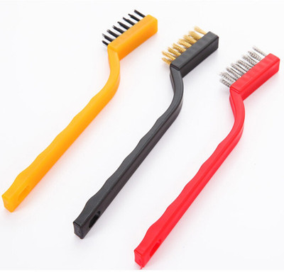 

ACCESSOREEZ WIRE BRUSH Steel Wet and Dry Brush(Multicolor, Pack of 3)
