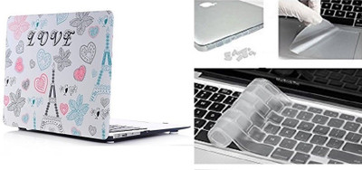 

LUKE MacBook Pro 13" 13.3 inch A1278 / MD101 [with DVD Writer] case cover with Silicone Keyboard Cover, LCD HD Clear Screen Protector and 12pcs Dust plug +Touchpad Protector for MacBook Pro 13" 13.3 inch A1278 / MD101 [with DVD Writer MD102/MD313/MD314/MC