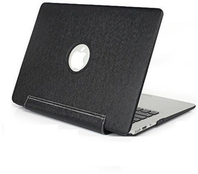 

LUKE Macbook Air 13.3 Case Silky Pattern PU Leather Coated Plastic Hard Shell Cover Snap On Logo shine through Protective Case For Apple Macbook Air A1466 / A1369 with keyboard Cover + touch pad protector + dust plugs Combo Set