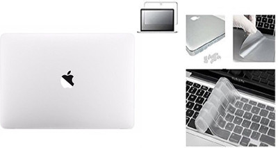 

LUKE MacBook Pro 13 Case 2016,Smooth Soft-Touch Matte Frosted Rubberized Hard Shell Cover for Apple MacBook Pro 13" inch A1706 A1708 (NEWEST Release October 2016) with Touch Bar & Touch ID + touch bar protector + dust plugs + keyboard guard Combo Set