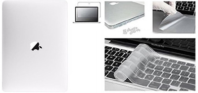 

LUKE MacBook Pro 13" 13.3 inch A1278 / MD101 [with DVD Writer] case cover with Silicone Keyboard Cover, LCD HD Clear Screen Protector and 12pcs Dust plug +Touchpad Protector for MacBook Pro 13" 13.3 inch A1278 / MD101 [with DVD Writer MD102/MD313/MD314/MC