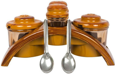 

Wud Kraft multipurpose jars set of 6 1 Piece Salt & Pepper Set(PP (Polypropylene))
