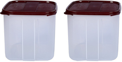 

Signoraware 701S2 - 4.5 L Plastic Grocery Container(Pack of 2, Maroon)