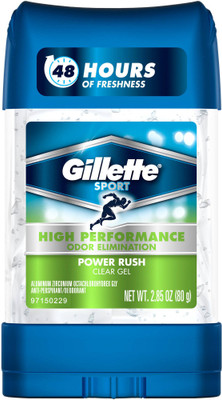 

Gillette High ENDURANCE Sport Power Rush Anti-Perspirant Deodorant Stick - For Men(80 ml)