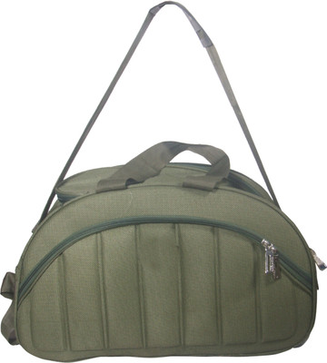 

Aqeeq Lite Travel 2Tone Duffle With Wheels Duffel Strolley Bag(Green)