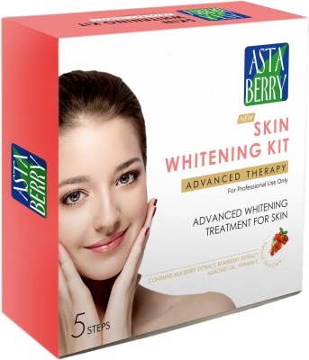 ASTABERRY Skin Whitening Advance Facial Kit(5 x 136 g)