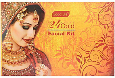 

Good Life 24 Gold Carat Facial Glow kit 250 ml(Set of 6)