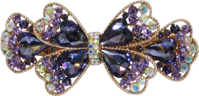 

Dolls N queens Butterfly Ribbon Hair Clip(Purple)