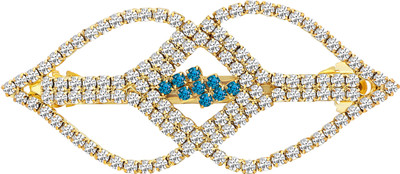 

MJ Fashion Jewellery Smoky Hair Clip(Gold)