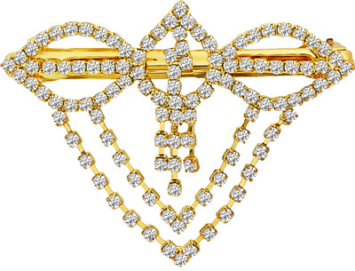 

MJ Fashion Jewellery Subtle Hair Clip(Gold)