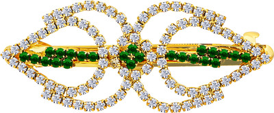 MJ Fashion Jewellery Beautiful Hair Clip(Gold)