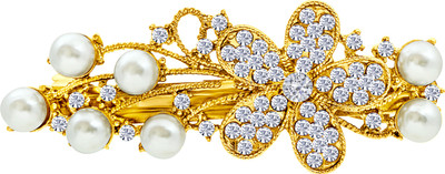 

MJ Fashion Jewellery Charming Hair Clip(Gold)