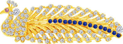

MJ Fashion Jewellery Long-lasting Hair Clip(Gold)