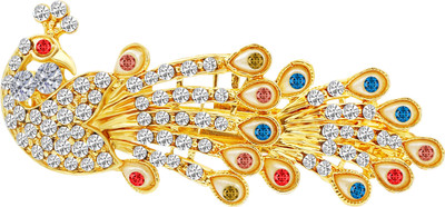 

MJ Fashion Jewellery Charming Hair Clip(Gold)