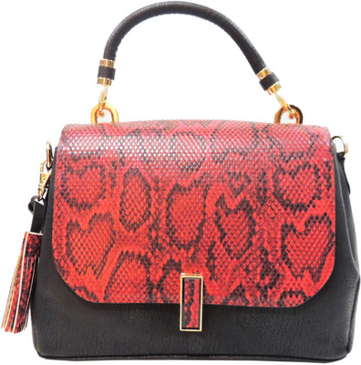 

MEX Shoulder Bag(Red, Black), Black;red