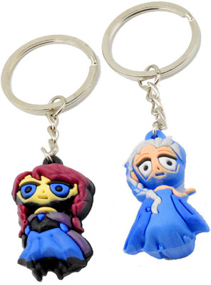 

Faynci Multicolor Fancy Rubber Keychain Kids collection Key Chain