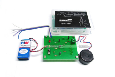 

INSIGNIA LABS WATER LEVEL INDICATOR & OVERFLOW ALARM SCHOOL COLLEGE PROJECT KIT(Multicolor)