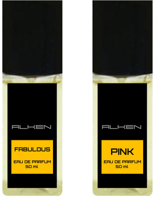 

Alken Fabulous and Pink Combo (Pack of 2 Perfume) Eau de Parfum - 50 ml(For Women)