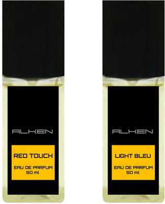 

Alken Red Touch and Light Bleu Combo (Pack of 2 Perfume) Eau de Parfum - 50 ml(For Men & Women)