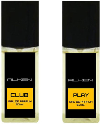 

Alken Club and Play Combo (Pack of 2 Perfume) Eau de Parfum - 50 ml(For Men)