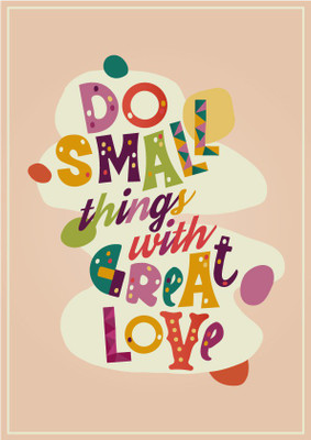 

Famous Quotes Poster (Size 12 Inch x 18 Inch) Photographic Paper(18 inch X 12 inch)