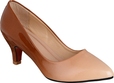 

SHERRIF SHOES Women Beige Multicolor Heels