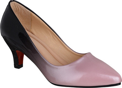 

SHERRIF SHOES Women Black Multicolor Heels