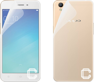 CASE CREATION Front and Back Screen Guard for Oppo A37f, Oppo A37(Pack of 2)