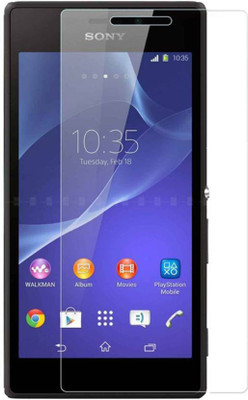 Bizone Tempered Glass Guard for Sony Xperia M2 Dual(Pack of 1)