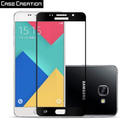 Case Creation Tempered Glass Guard for Samsung Galaxy A7 (2016) SM-A710(Pack of 2)