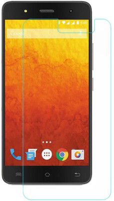 

APS Gold Tempered Glass Guard for Lava A79, Transparent