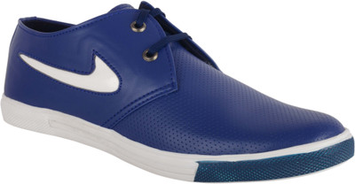 

JUMPING SHOES Casuals For Men(Blue, White
