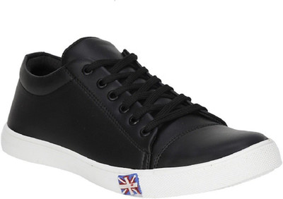 

NYN NYN Men's Black Synthetic Leather Casual Shoes Casuals For Men(Black