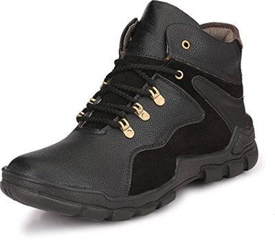

Deals4you Men's Black Casual Shoes Casuals For Men(Black