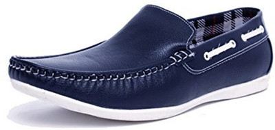 

Deals4you Men's Blue Loafers & Moccasins Shoes Casuals For Men(Blue