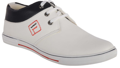 

JUMPING SHOES Casuals For Men(White
