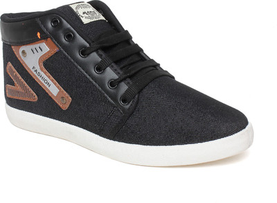 

Extavo Faishan-27-black Canvas Shoes For Men(Black
