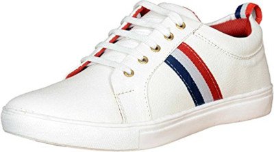 

Deals4you Men's White Sneakers shoes Sneakers For Men(White