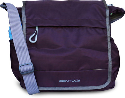 

Fantosy Men Casual Purple Polyester Sling Bag